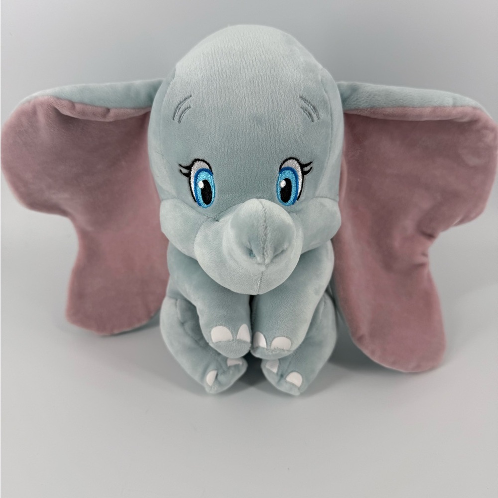 Ty Sparkle Disney Baby Dumbo Plush Elephant Beanie Animal Medium 10 inch EUC